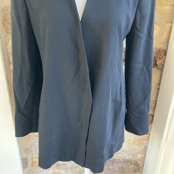 MaxMara Virgin Wool Single Breasted Open Blazer Jacket Womens 6 - Picture 4 of 13